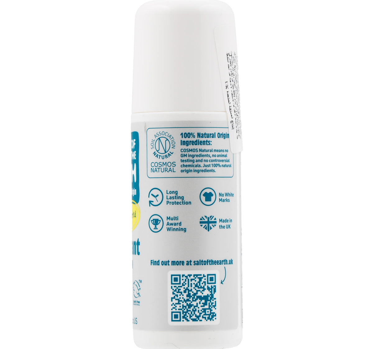 Salt Of The Earth Unscented Deodorant Roll-On 75 ml