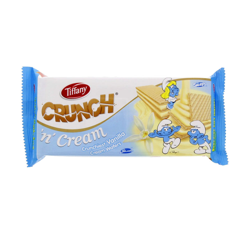 Tiffany Crunch 'n' Cream Vanilla Cream Wafers 65 g Lulu Hypermarket
