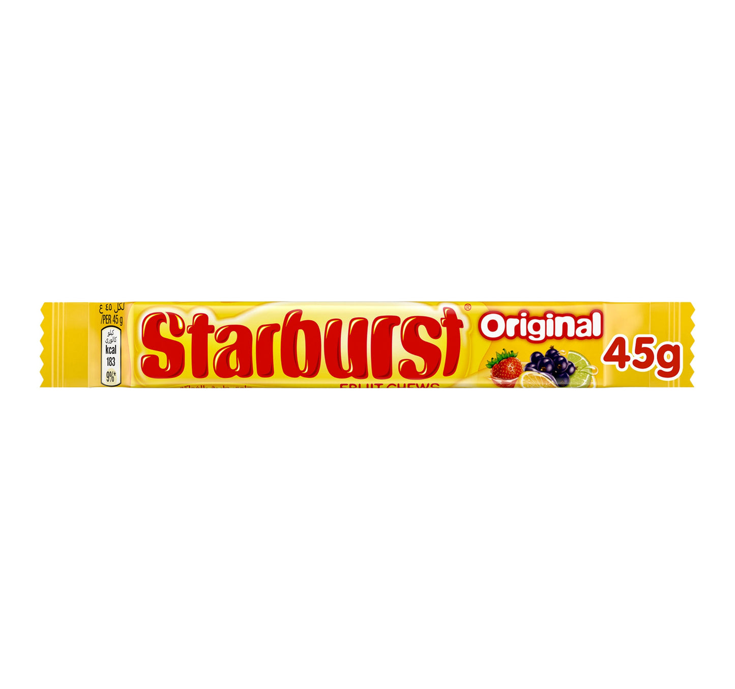 Starburst Original Fruit Chews Candy 45 g Lulu Hypermarket