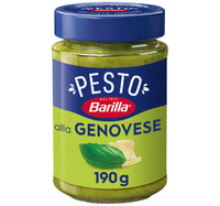 Barilla Pesto Genovese Pasta Sauce With Fresh Italian Basil 190 g Lulu Hypermarket