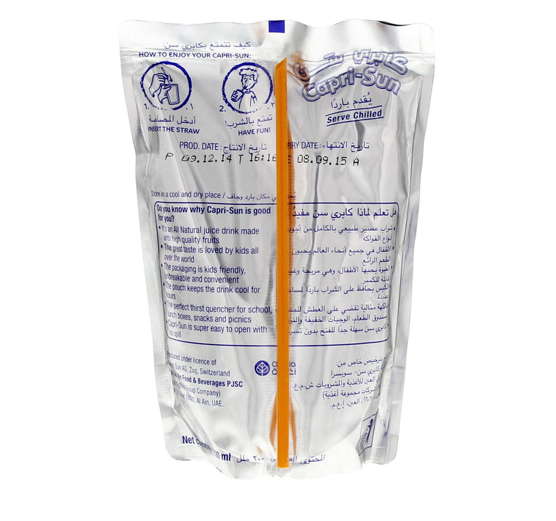 Capri-Sun Mixed Fruit Drink 200 ml