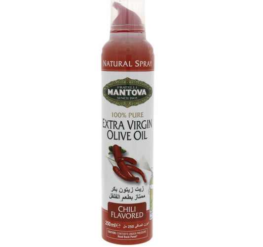 Mantova Extra Virgin Olive Oil Spray Chili 250 ml Lulu Hypermarket