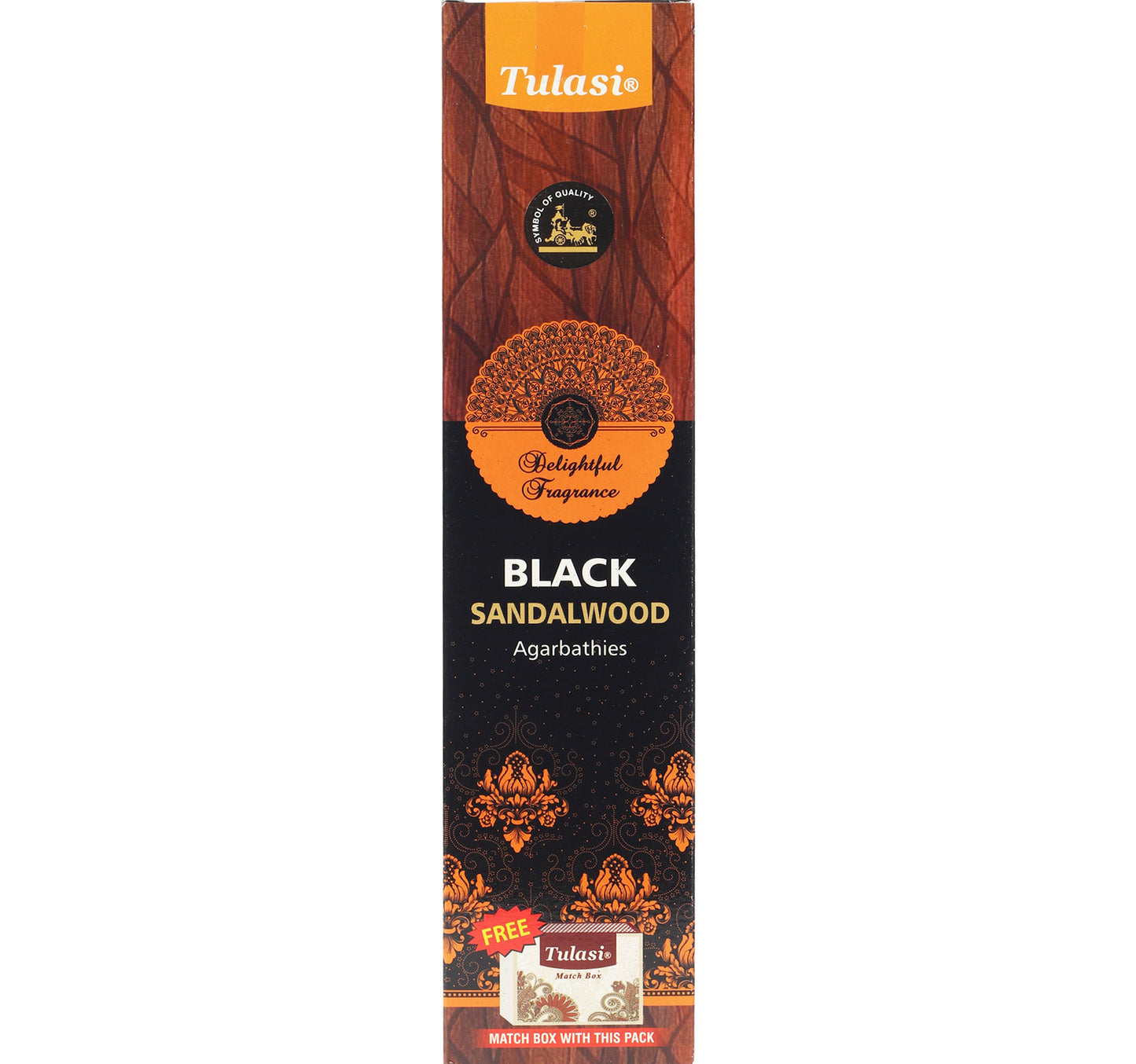 Tulasi Black Sandalwood Agarbathies 90 g