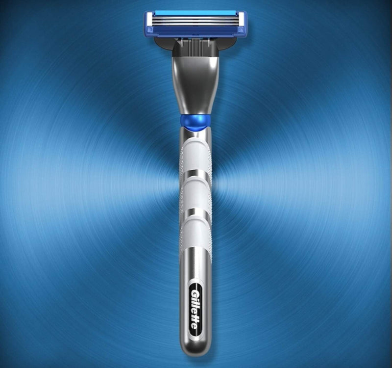 Gillette Mach3 Turbo 3D Razor 1 Handle + 2 Blades
