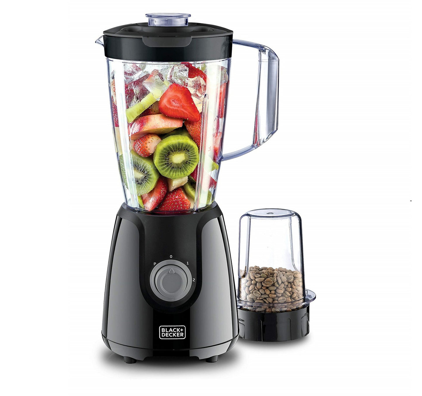 Black+Decker 400W Blender With Grinder Mill BX4130-B5