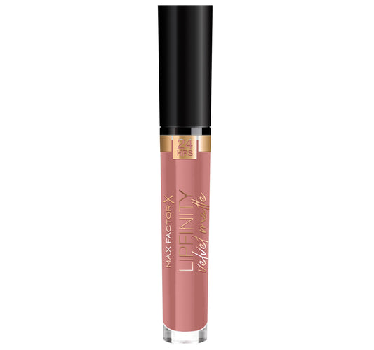 Max Factor Lipfinity Velvet Matte Liquid Lipstick, 035 Elegant Brown, 3.5 ml