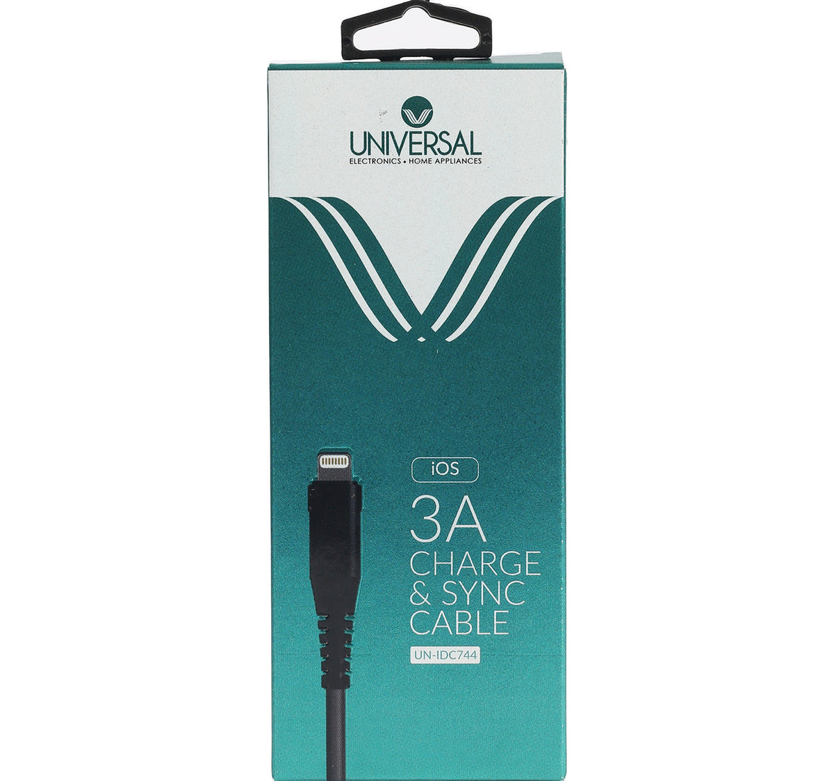 Universal Lightning Cable UN-IDC744 1.2 Meter Lulu Hypermarket