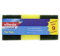 Vileda Sponge Tip Top 9pc