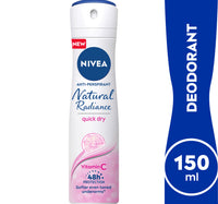 Nivea Natural Radiance Antiperspirant Spray for Women 150 ml