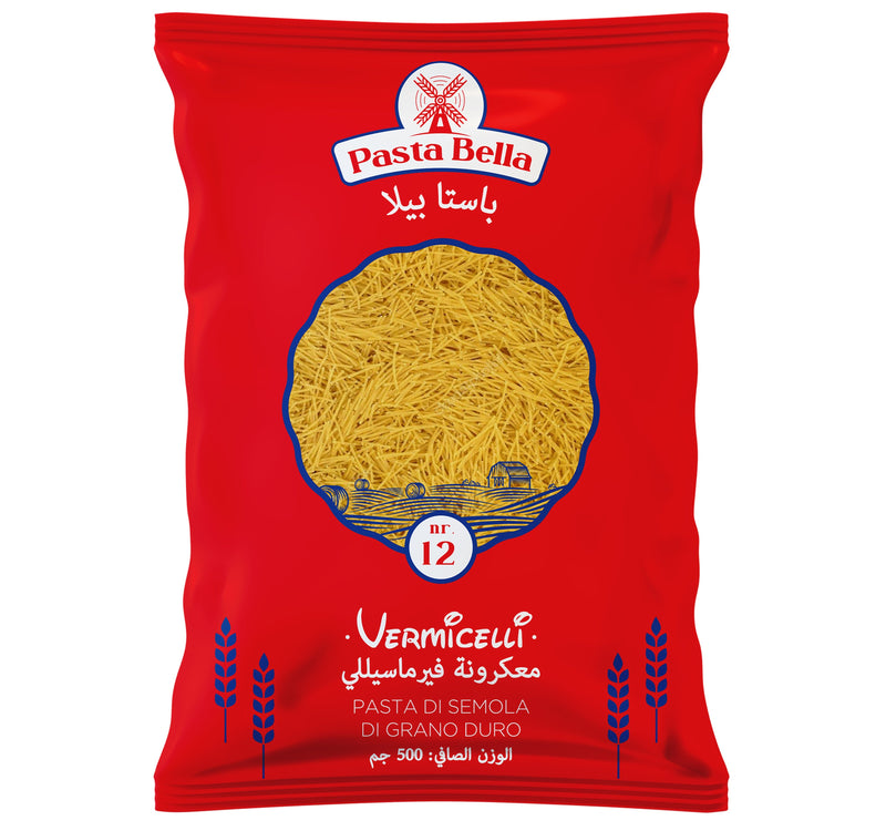 Pasta Bella Vermicelli No.12 500 g Lulu Hypermarket