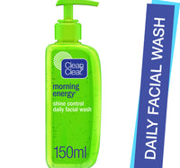 Clean & Clear Daily Facial Wash Morning Energy Shine Control 150 ml