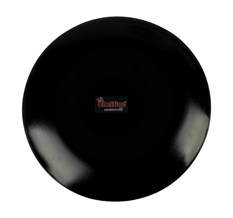 Chefline Opalware Dessert Plate, 7.5 inches, Black, BNMP75T