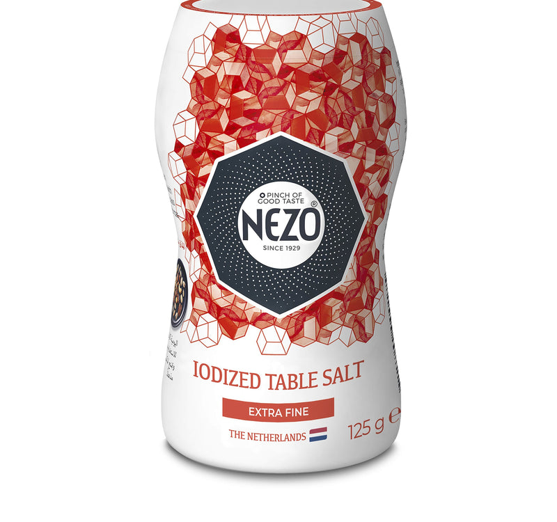 Nezo Extra Fine Iodized Table Salt 125 g