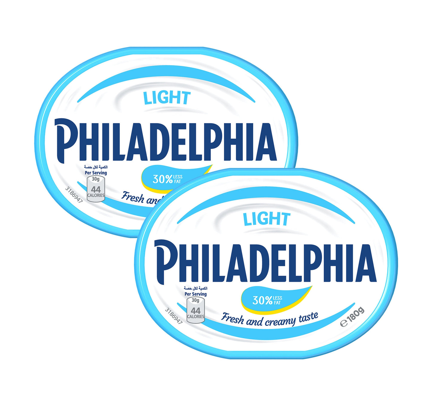 Philadelphia Light Cheese Spread Value Pack 2 x 180 g Lulu Hypermarket