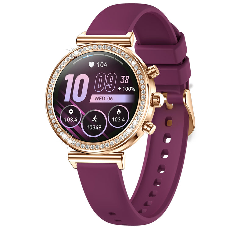 Heatz HW20 Smartwatch, 1.28 inches AMOLED Display, Assorted Lulu Hypermarket