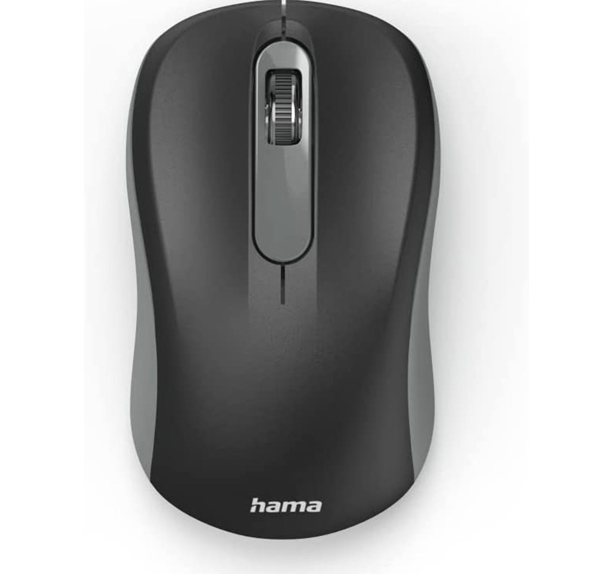 Hama 134960 AMW-200 Optical 3-Button Wireless Mouse, Anthracite/Black