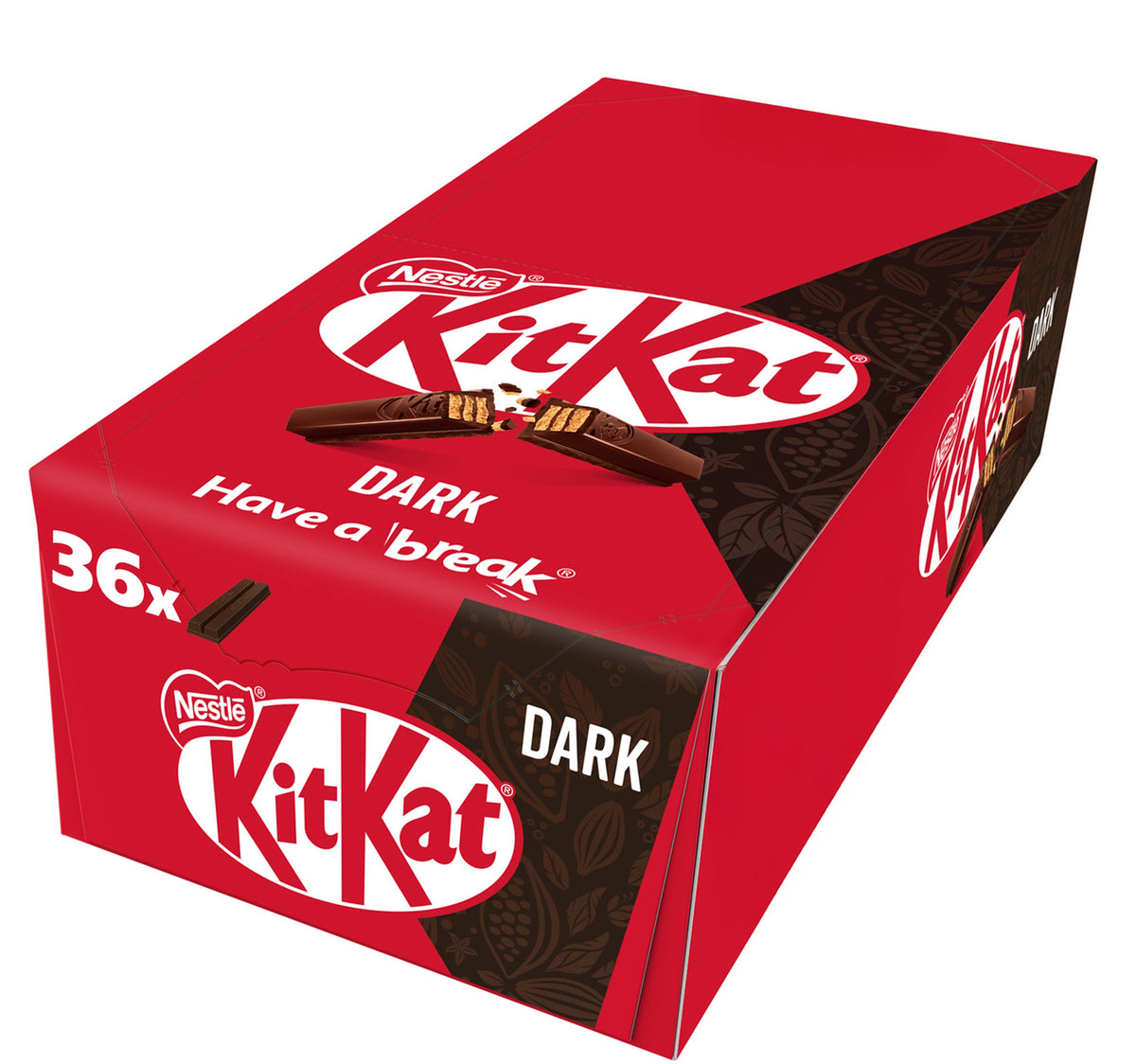 Nestle KitKat 2 Finger Wafer Dark Chocolate 36 x 17.7 g