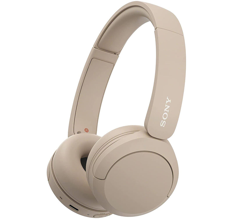 Sony Wireless Headphones with Microphone,Beige, WH-CH520