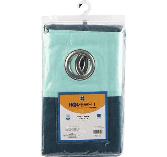 Homewell Door Curtain 120 x 210cm W001 Assorted Colors