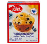 Betty Crocker Wild Blueberry Muffin & Quick Bread Mix 479 g