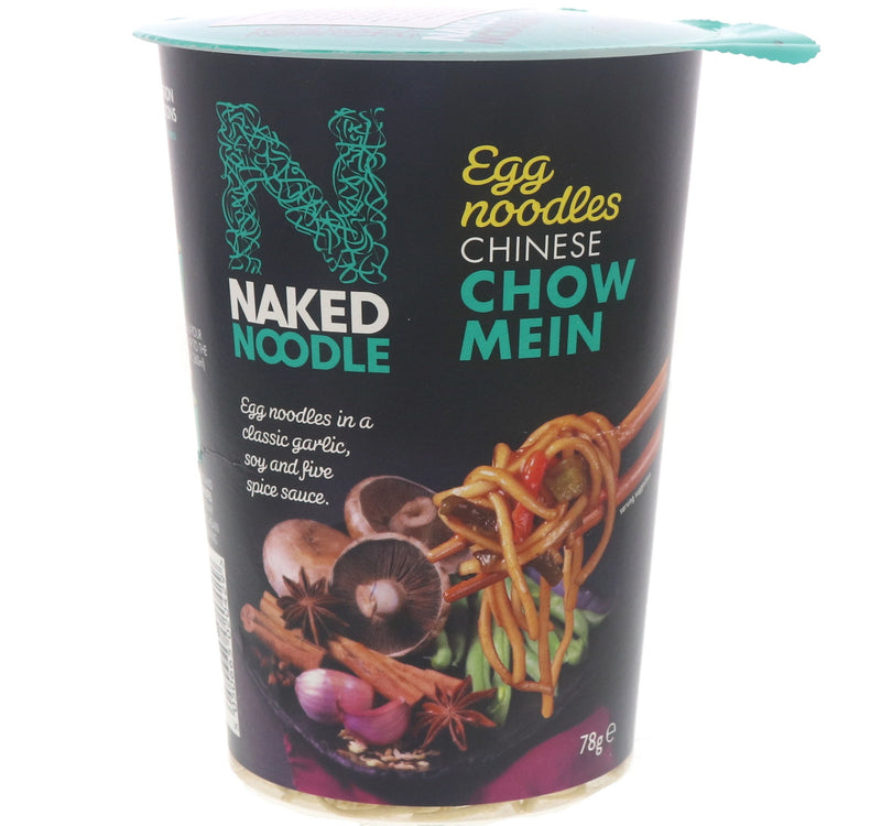 Naked Noodle Chinese Chow Mein Egg Noodles 78 g Lulu Hypermarket