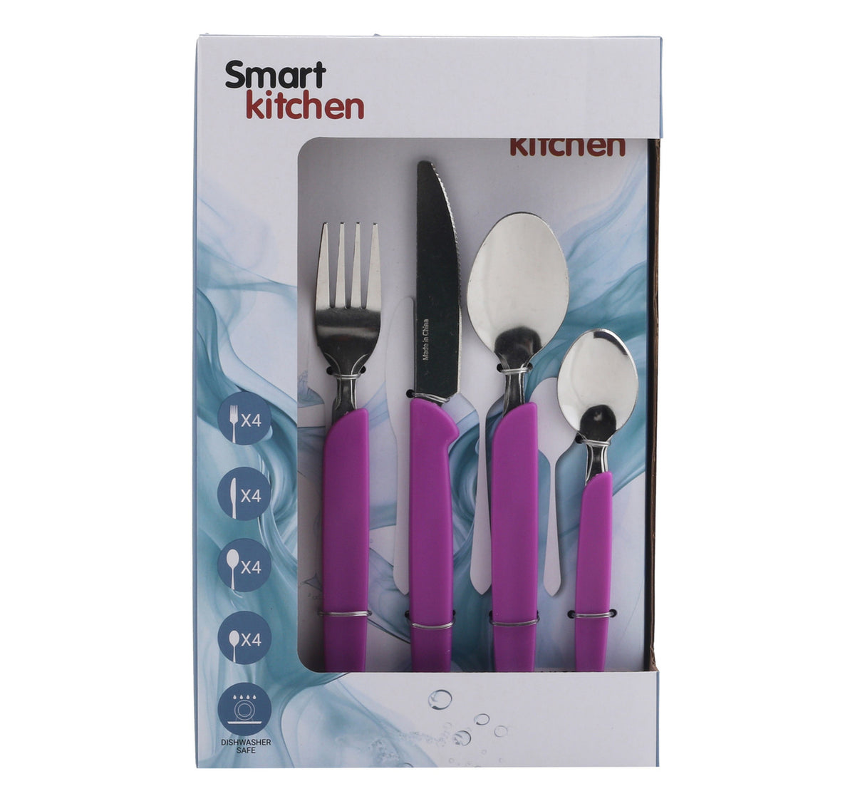 Smart Kitchen Stainless Steel Cutlery Set 9230 16 pcs