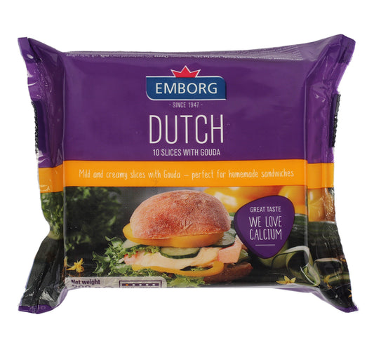 Emborg Cheese Gouda Slices 200 g Lulu Hypermarket