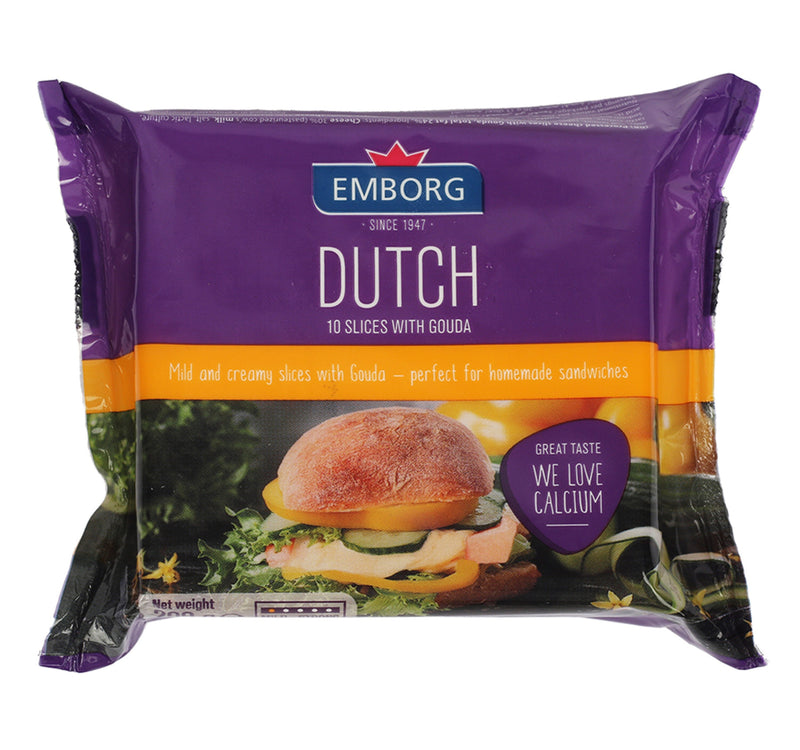Emborg Cheese Gouda Slices 200 g Lulu Hypermarket