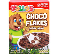 Yollo's Choco Flakes Cocoa Coated Flakes of Corn 250 g