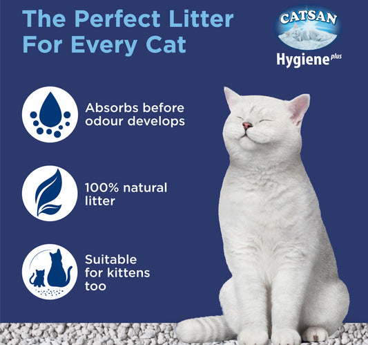 Catsan Cat Litter Hygiene Plus 5 Litre