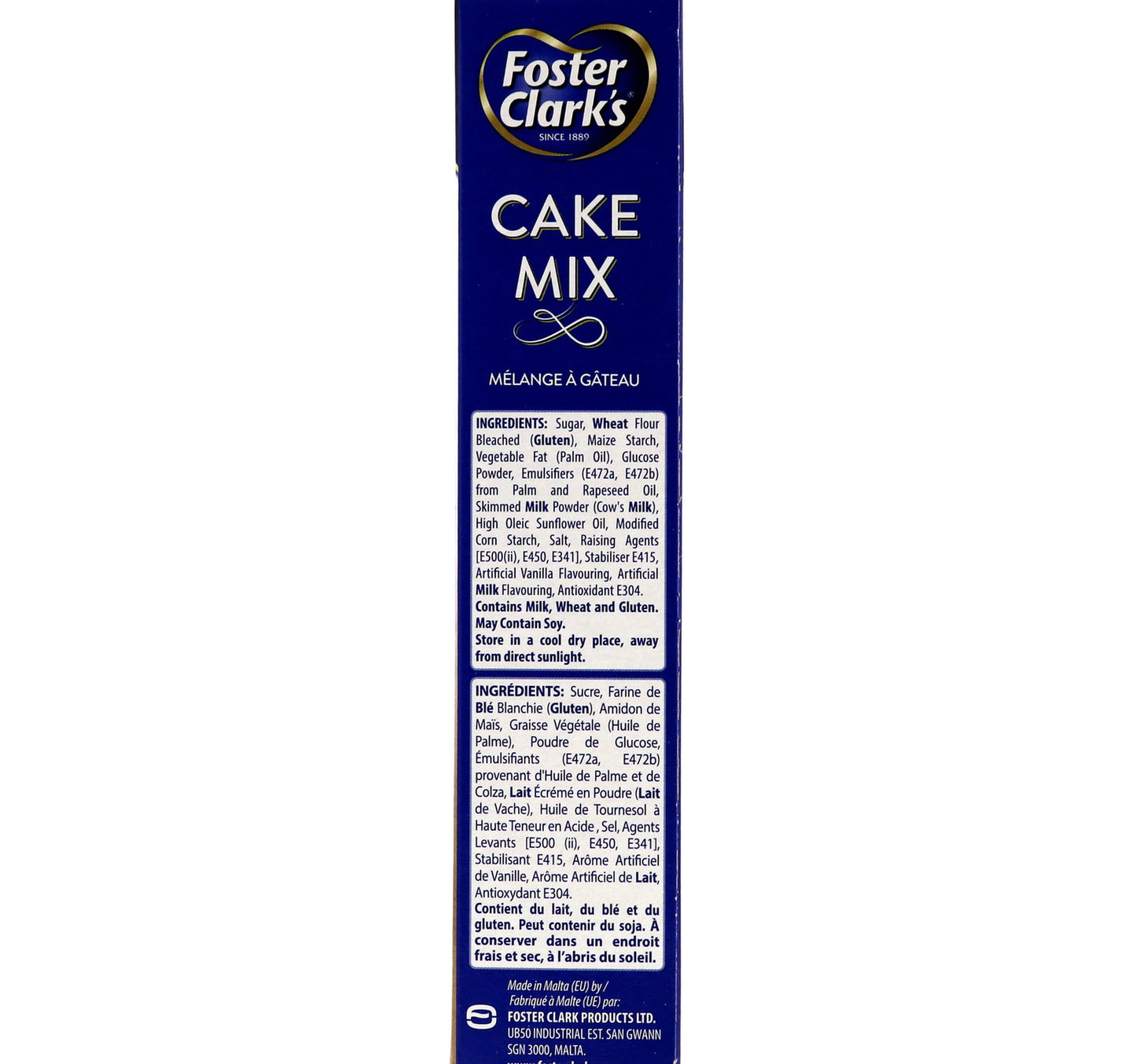 Foster Clark's Vanilla Cake Mix 500 g Lulu Hypermarket