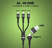 Trands 60W All in One Cable CA8476, Black