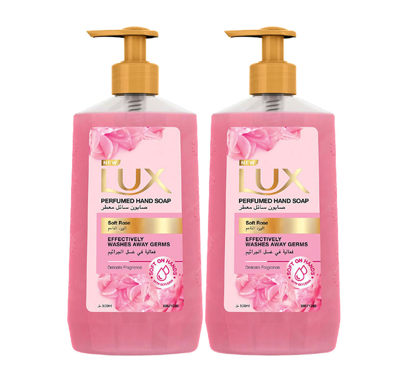 Lux Soft Touch Perfumed Hand Wash 2 x 500 ml