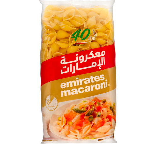 Emirates Macaroni Shell Big 400 g Lulu Hypermarket