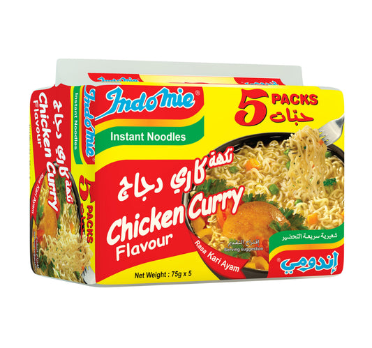 Indomie Instant Noodles Chicken Curry Flavour 5 x 75 g Lulu Hypermarket