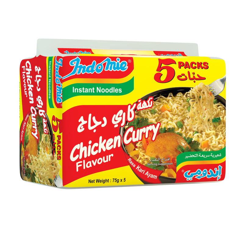 Indomie Instant Noodles Chicken Curry Flavour 5 x 75 g Lulu Hypermarket