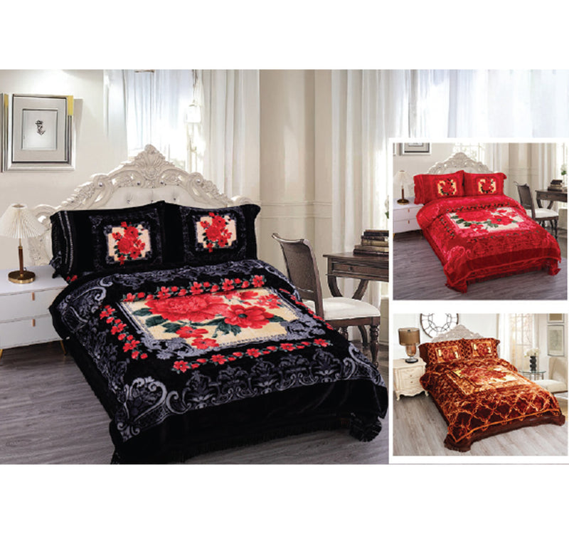 Stargold Polyester Mattress Set, 4 pcs, Assorted, SG-BLC609