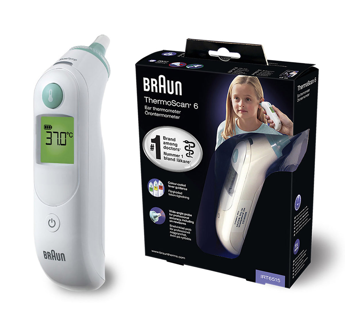 Braun Ear Thermo scan 6-IRT6515