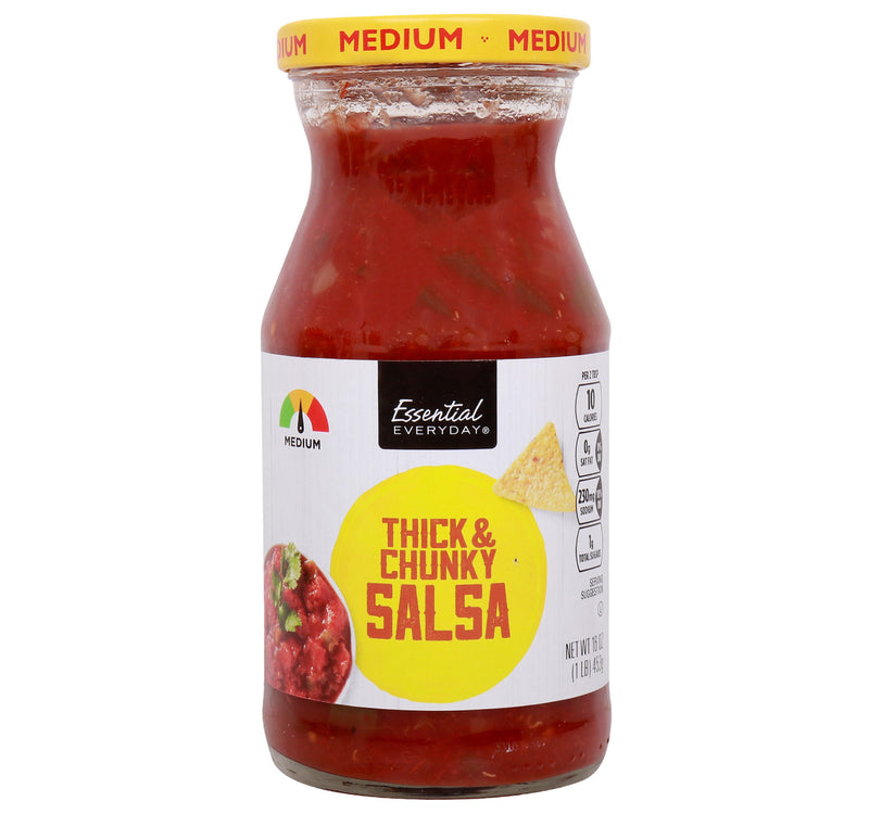 Essential Everyday Thick & Chunky Medium Salsa 453 g