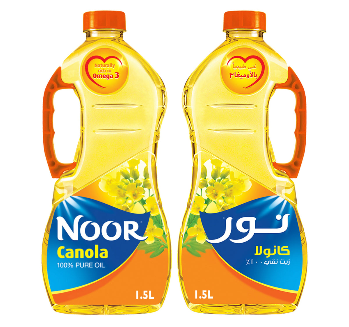 Noor Canola Oil Value Pack 2 x 1.5 Litres Lulu Hypermarket