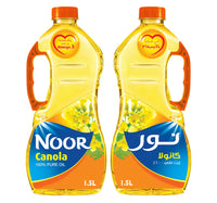 Noor Canola Oil Value Pack 2 x 1.5 Litres Lulu Hypermarket