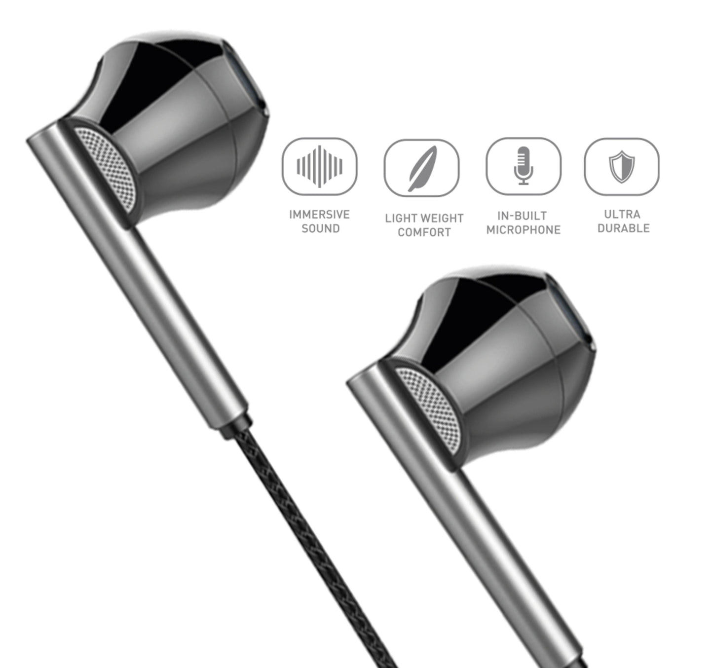 Iends Type-C Earphone with Microphone HS947