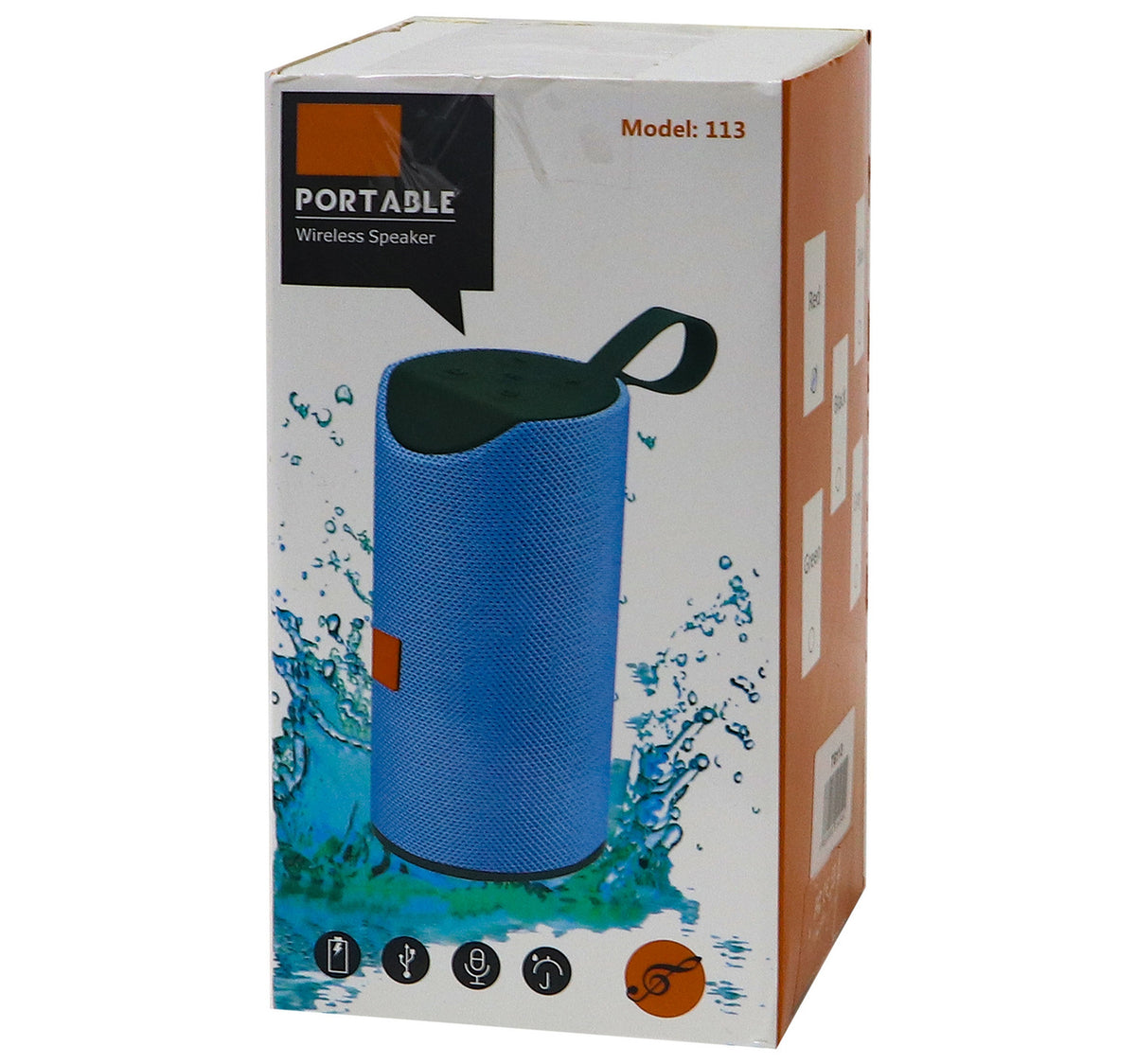Dat Wireless Mini Speaker TG113 Assorted