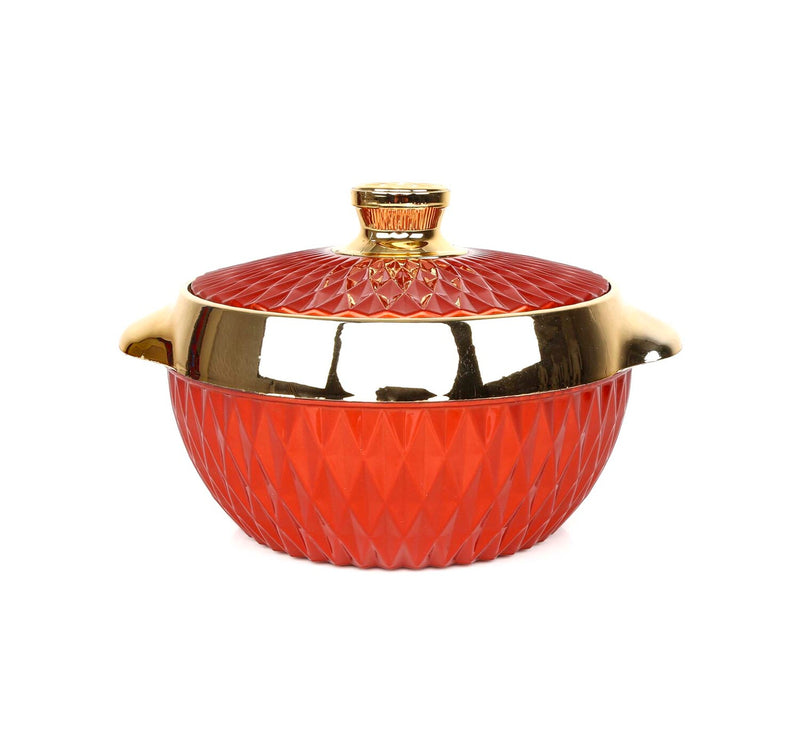 Chefline Plastic Insulated Hotpot, Royal Glamour, 2000 ml