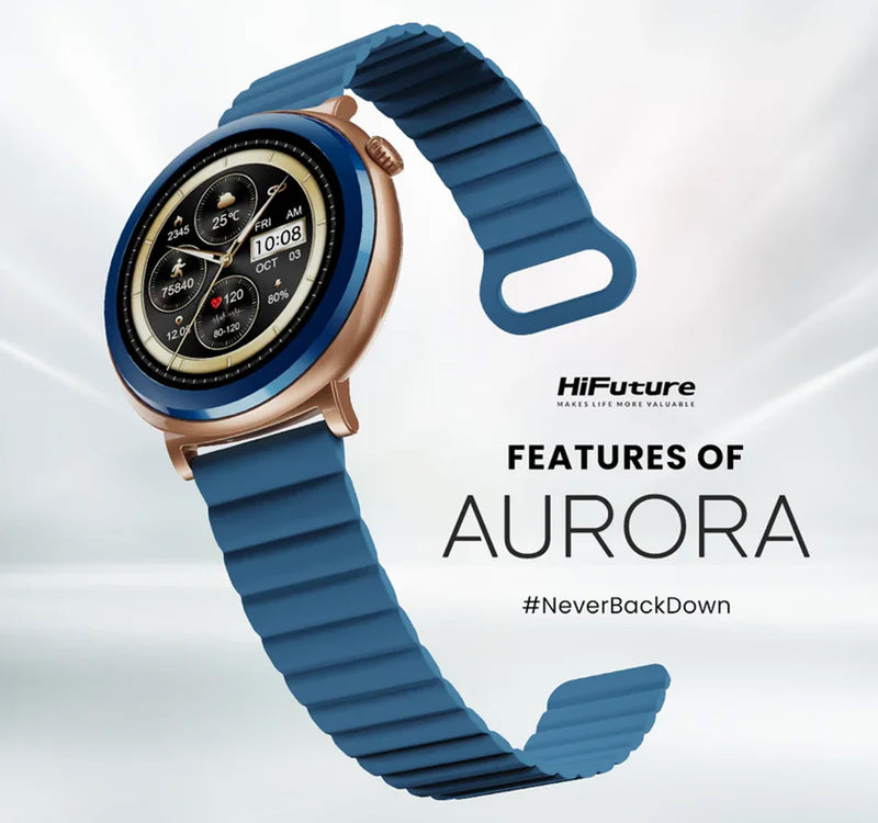 Hifuture Smart Watch AURORA Blue
