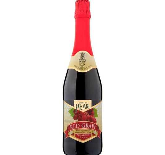 White Pearl Red Grape Non-Alcoholic Sparkling Juice Drink 750 ml