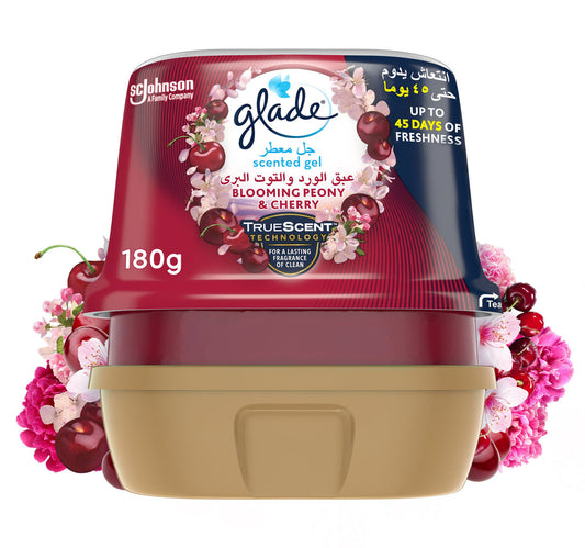 Glade Scented Gel Blooming Peony & Cherry 180 g