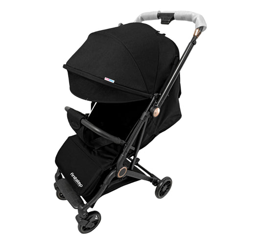 First Step Baby Stroller, Black, X5