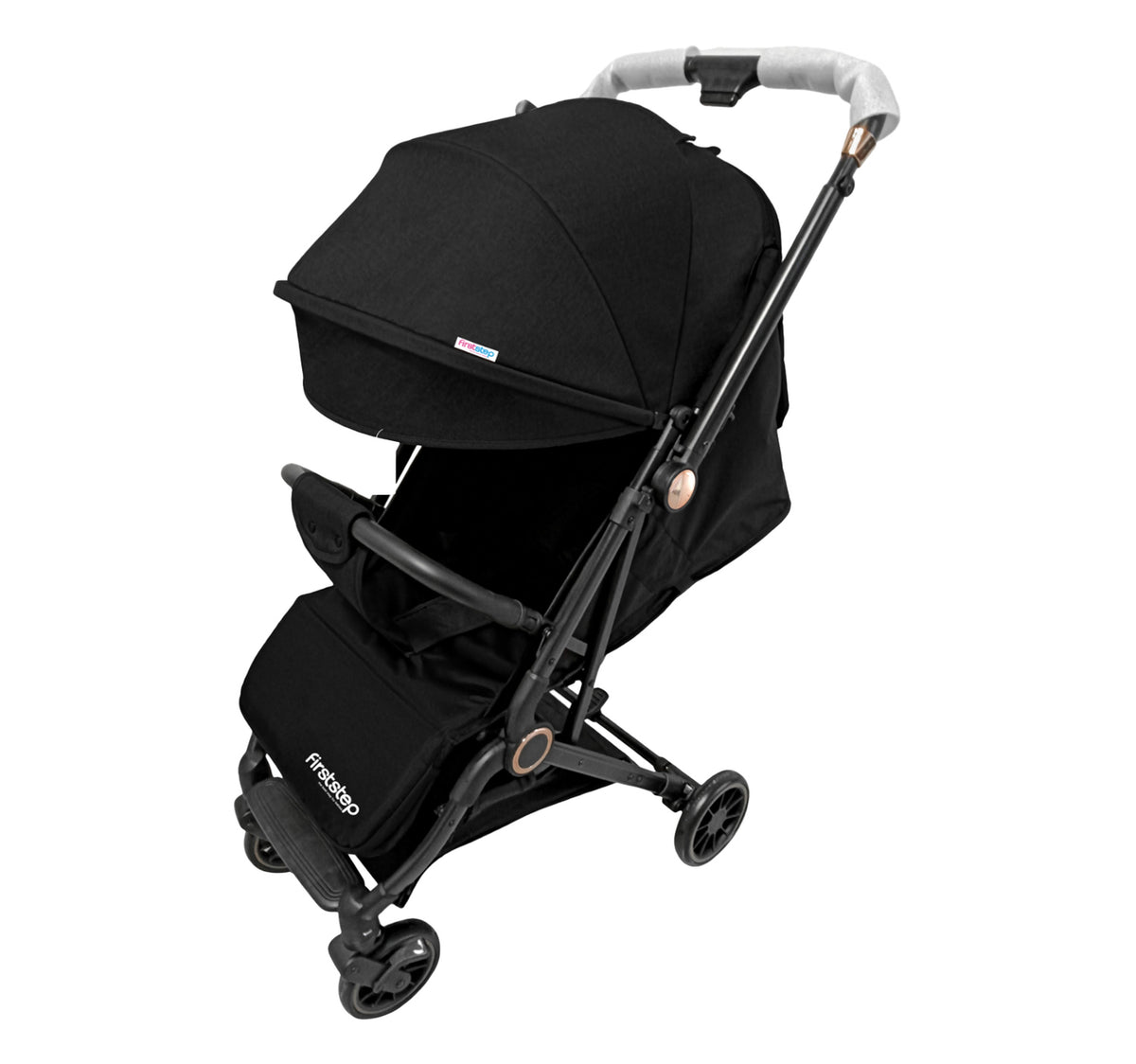 First Step Baby Stroller, Black, X5
