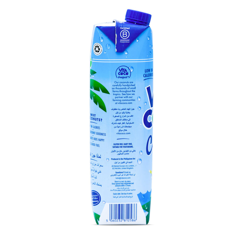 Vita Coco Natural Coconut Water 1 Litre